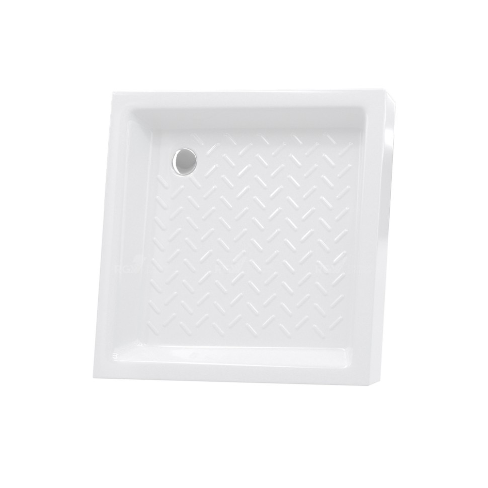 Поддон для душа квадратный керамический RGW CR (800x800)