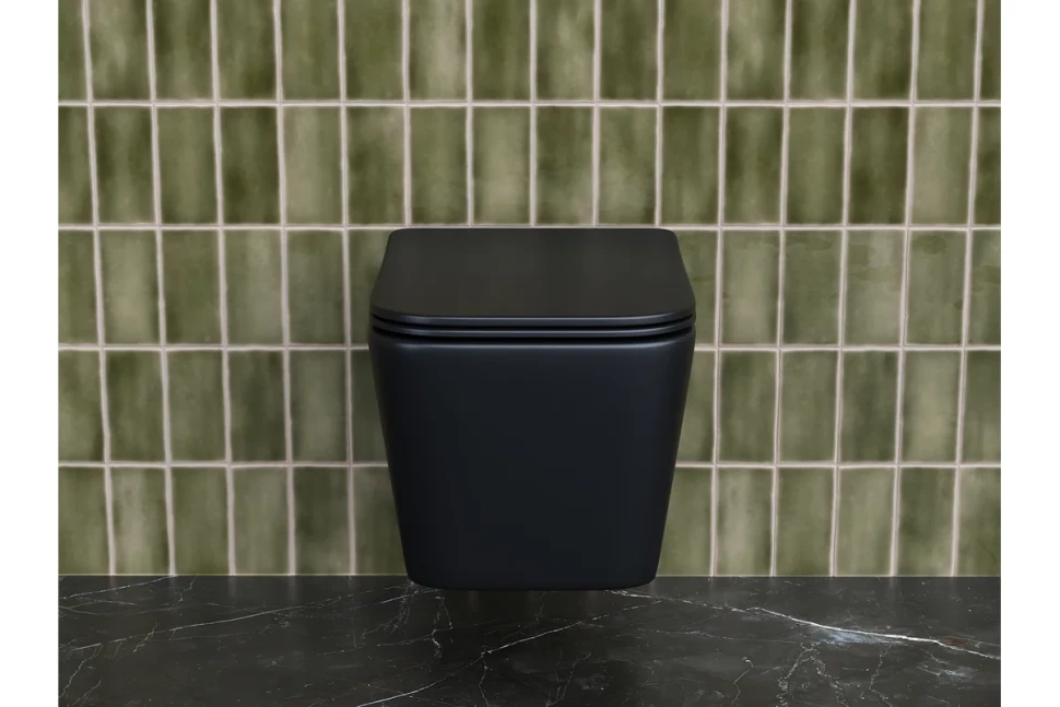 Подвесной унитаз Metric Rimless CN3007MB