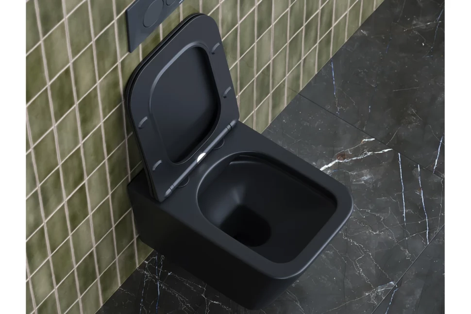 Подвесной унитаз Metric Rimless CN3007MB