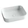Умывальник чаша накладная прямоугольная Element 500x390x130мм