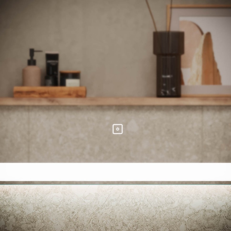 Зеркало для ванной комнаты SANCOS City 600х800 c подсветкой ,арт. CI600