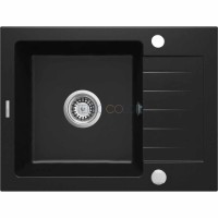 Гранитная мойка, 1-чаша с осушкой