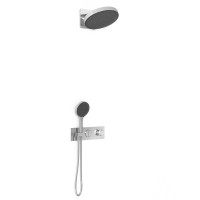Душевой комплект VSFW-422TI3CH встраиваемый, термостатический, двухрежимный, хром