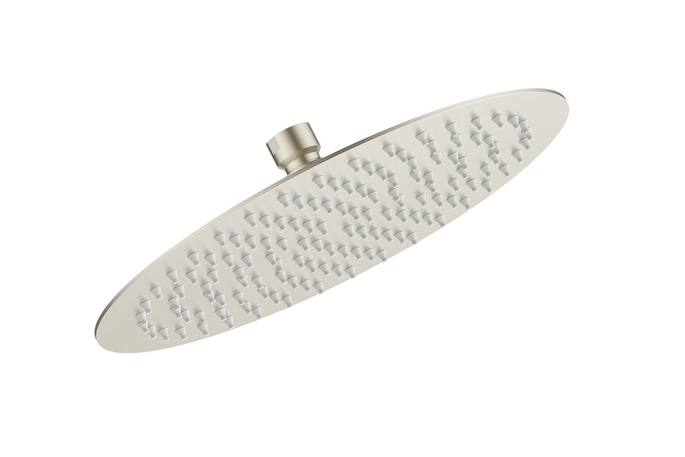 AQM8605BN Верхний душ O300 мм, нержавеющая сталь, никель шлифованный