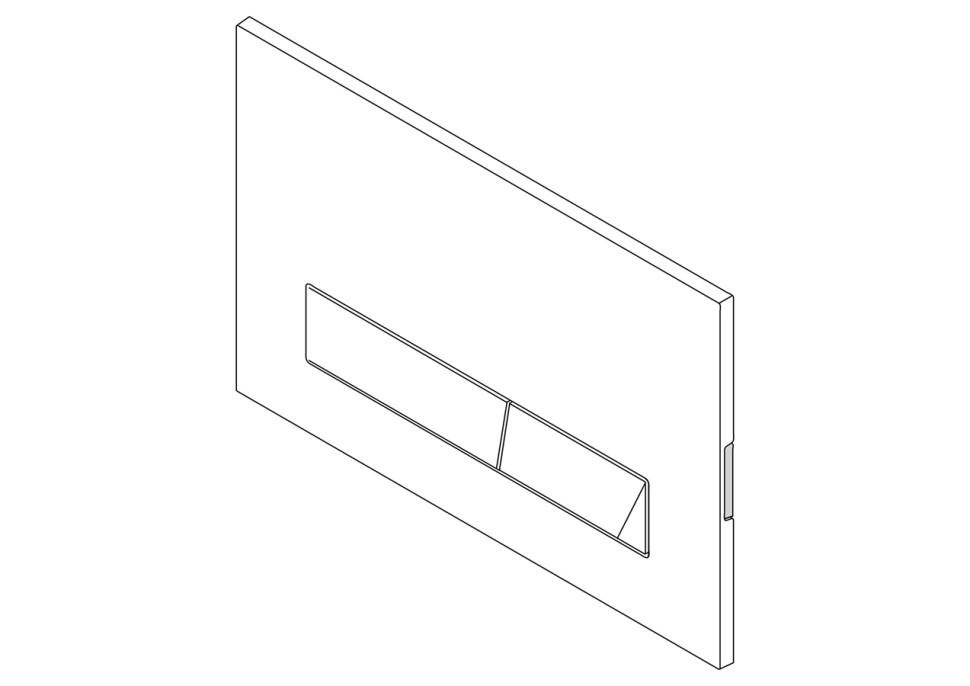 Кнопка смыва BelBagno MARMI BB010-MR-CHROME, цвет-хром глянцевый