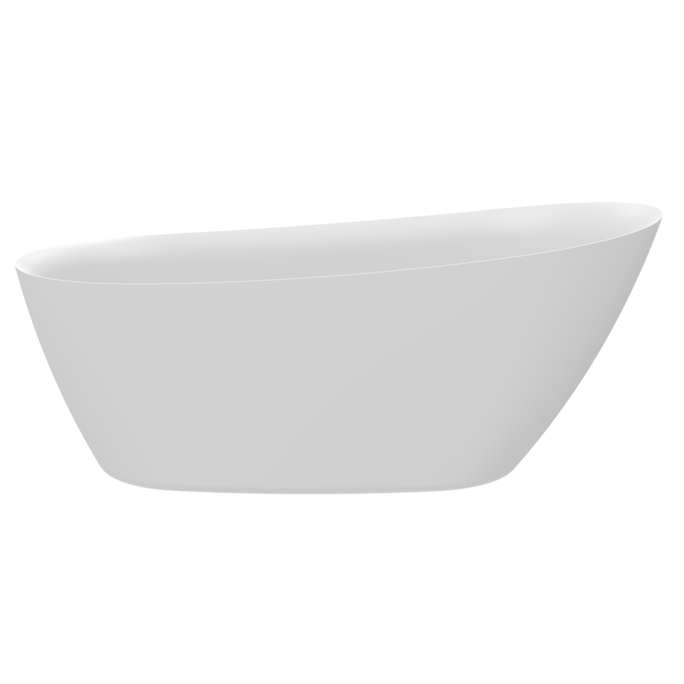 Ванна AQUAme акриловая отдельностоящая AQM3503MW