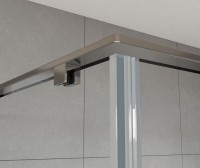 Душевой уголок Arno VSR-1A1014CL, 1400*1000, хром, стекло прозрачное