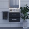 Тумба под раковину Uperwood Foster 60 см, черная