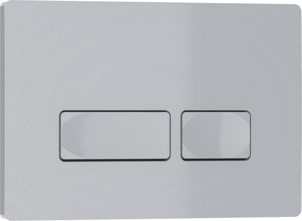 Комплект 2в1 IBERICA BLANCA инсталляция SILENCIO MINI, кнопка смыва ESTI-R хром матовый (IB.001M.214)