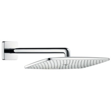Верхний душ Hansgrohe Raindance E, 30х30 см., с настенным держателем, цвет: хром 27376000
