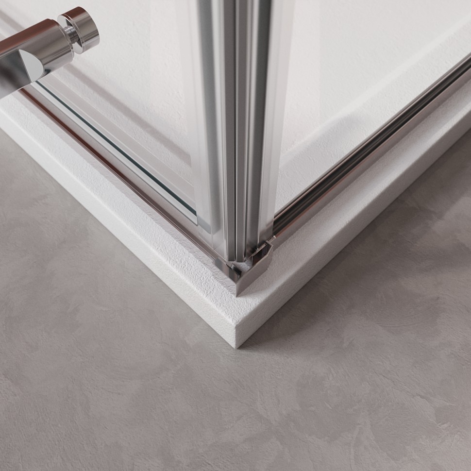 Душевой уголок Cezares LINER-A-1-100-C-Cr-R