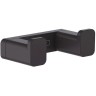 Крючок двойной Hansgrohe AddStoris, Черный матовый, 41755670