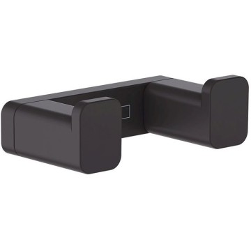 Крючок двойной Hansgrohe AddStoris, Черный матовый, 41755670