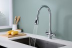 Смеситель для кухни Lange, хром, La214212-CR, Paulmark