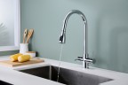 Смеситель для кухни Lange, хром, La214212-CR, Paulmark