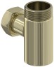 Уголок со спускным клапаном переходной (G 1" НР х G 3/4" НГ)