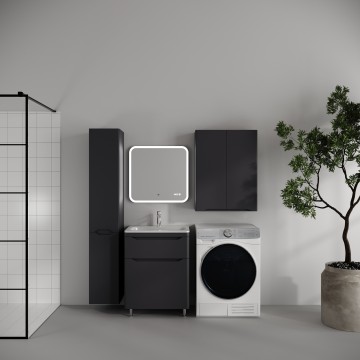 Колонна универсальная STYLE LINE "Марелла L" с корзиной, Люкс Плюс антискрейтч графит