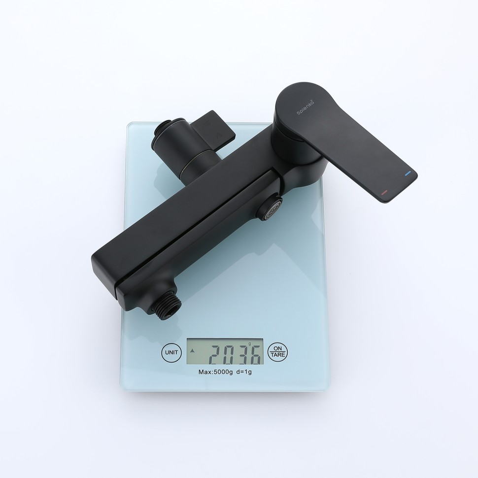 Душевая система Splenka для ванны и душа S04.24.06 Черный