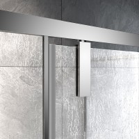 Душевой угол Veconi Rovigo RV-033R, 800х900х1950 хром, стекло дождь