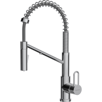 Смеситель для кухни Omoikiri Mikawa 2 Plus-BN латунь/нержавеющая сталь