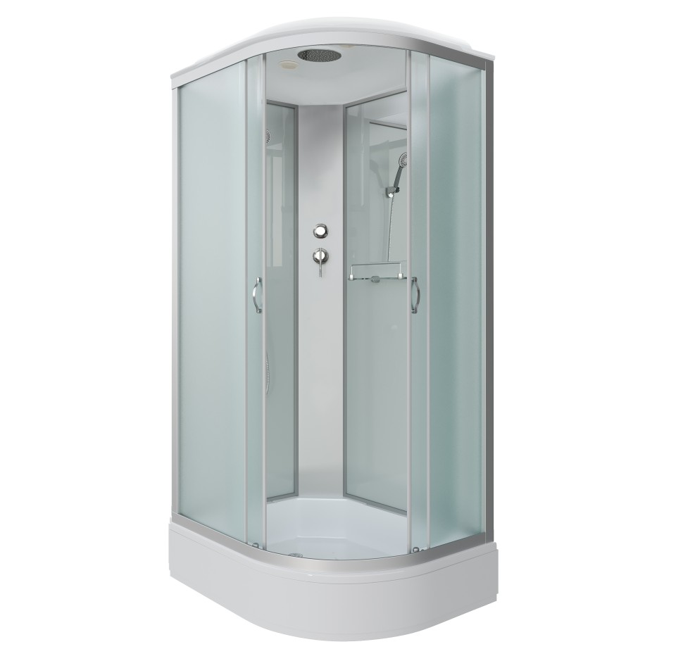 Душевая кабина Niagara Classic NG-33184-14L (110х80х215) средний поддон(26см),стекло матовое,4 места