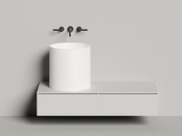 Раковина накладная ARMONIA 04 460х460х450 S-Stone Матовое