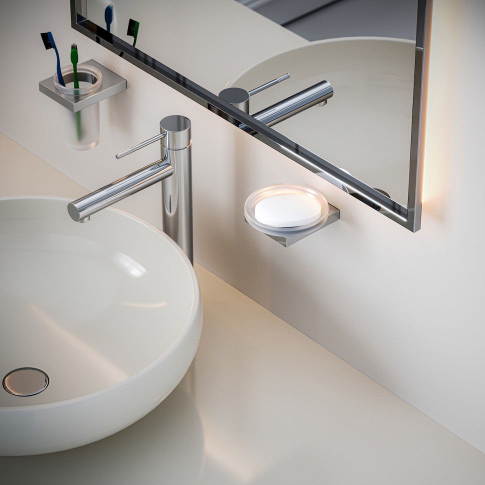 Мыльница Timo Petruma 15221/00 хром