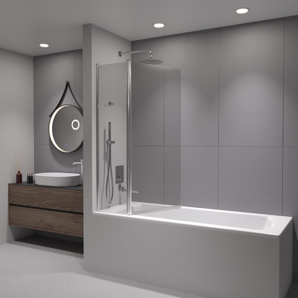 Шторка на ванну RGW SC-11