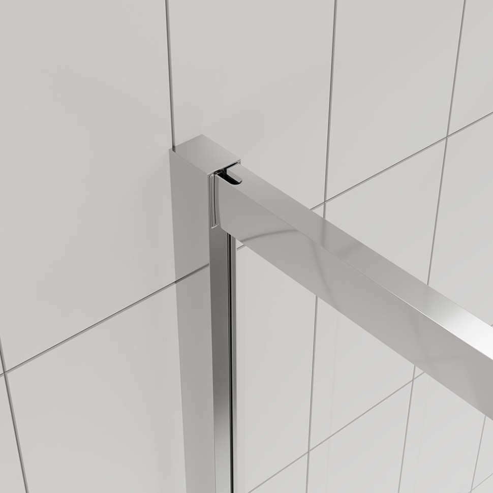 Душевой угол Veconi Evo 300 CH, 1100х900x1950, хром, прозрачное стекло