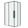 Душевое ограждение Grossman Galaxy 300.K33.01.9080.21.00 (90х80х195) прямоугольник,раздвижная,черный матовый,стекло прозрачное, 1 место