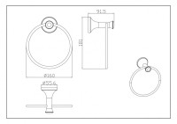 Полотунцедержатель 88506G