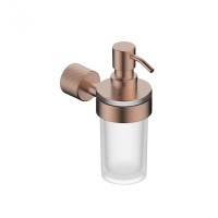 Диспенсер с держателем ABBER Pol 316 AA1959BRG брашированное розовое золото