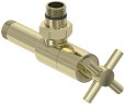 Вентиль угловой крест (G 1/2" НР х G 1/2" НР)