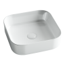 Умывальник чаша накладная квадратная Element 385x385x135мм