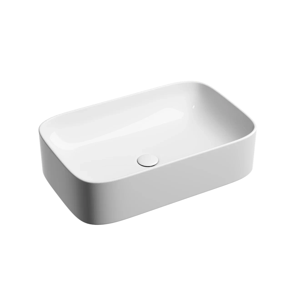 Умывальник чаша накладная прямоугольная Element 605x380x150мм