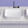 Умывальник чаша накладная прямоугольная Element 605x380x150мм