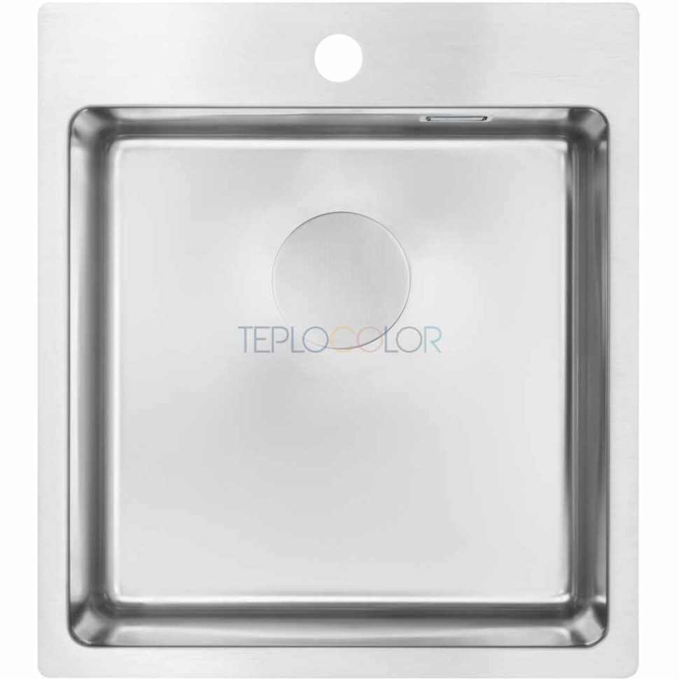 Стальная мойка, 1-чаша