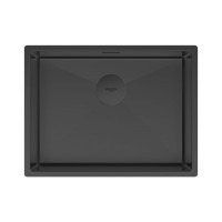 Мойка нерж. сталь NEXT 58 UNI, PM215844-MBN, матовый черный, 580х440мм, Paulmark 1,2мм