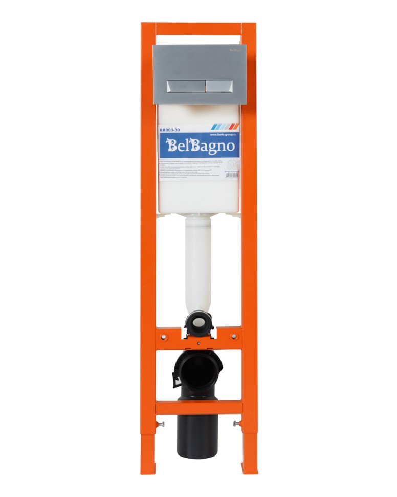 Кнопка смыва BelBagno MARMI BB011-MR-CHROME.M, цвет-хром матовый