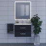 Тумба под раковину Uperwood Foster 70 см, черная