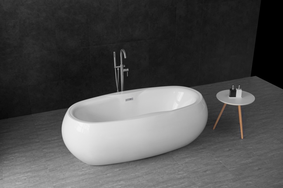 Акриловая ванна BELBAGNO BB502-1800-900, размер 1800х940 мм