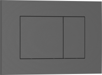 Кнопка смыва IBERICA BLANCA ESTI-S ABS-пластик, серый матовый (IB.B085.008.000)