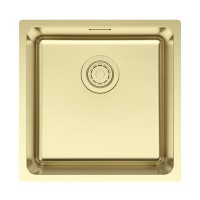 Мойка YUNI 44 UNI, нерж. сталь, YU44-LG, светлое золото, 440х440мм, Paulmark