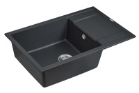 Мойка FLUGEN 60, IT-GRANIT, PM317850-BL, черный, 780х500 мм, Paulmark