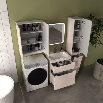 Колонна универсальная STYLE LINE "Марелла L" с корзиной, Люкс Плюс антискрейтч карамель