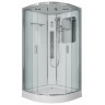 Душевая кабина Niagara Premium NG-6002-01G (100х100х210) низкий поддон(16 см),стекло прозрачное,4 места