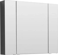 Зеркало-шкаф Aquanet Алвита 100 серый антрацит