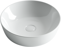 Умывальник чаша накладная круглая Element 415x415x135мм