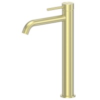 Смеситель ABBER Wasser Kreis 316 AF8111BG-L для накладной раковины, брашированное светлое золото