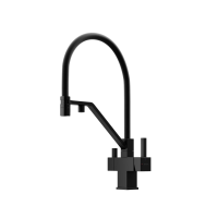 Смеситель для кухни SANCOS Loro c возможностью подключения фильтра для воды, цвет матовый черный, арт. SC4007MB